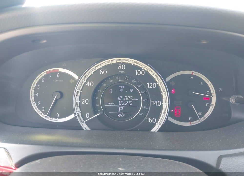 2015 HONDA ACCORD VIN: 1HGCR3F87FA001698