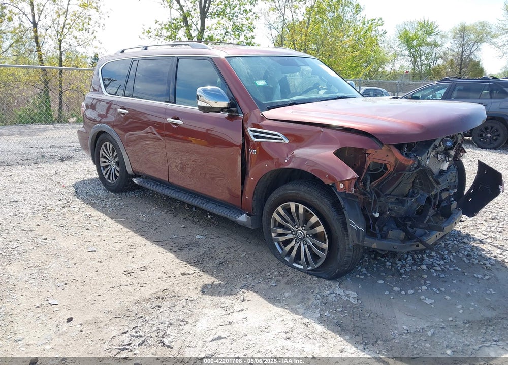 2018 NISSAN ARMADA PLATINUM VIN: JN8AY2NE9J9733193