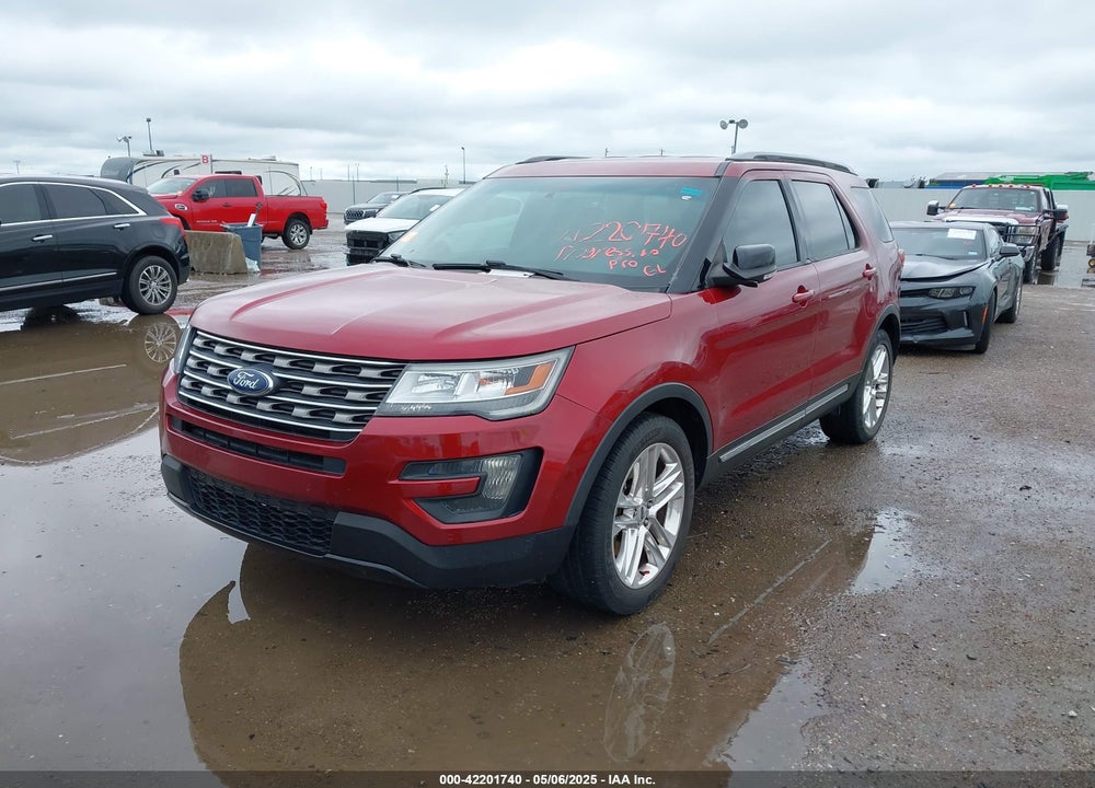 2016 FORD EXPLORER XLT VIN: 1FM5K7D88GGD12413