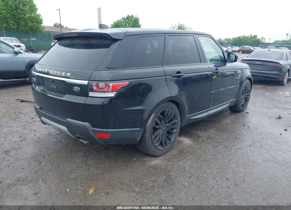 2017 LAND ROVER RANGE ROVER SPORT VIN: SALWR2FV9HA177661