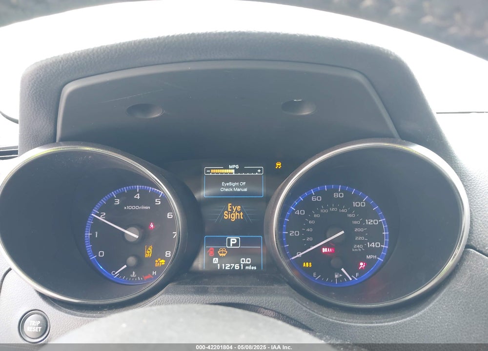 2019 SUBARU OUTBACK VIN: 4S4BSAFC8K3282590