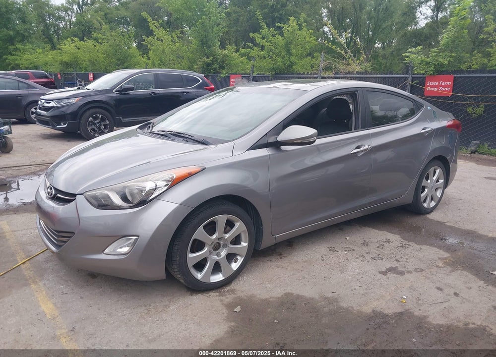 2011 HYUNDAI ELANTRA VIN: KMHDH4AE3BU139543