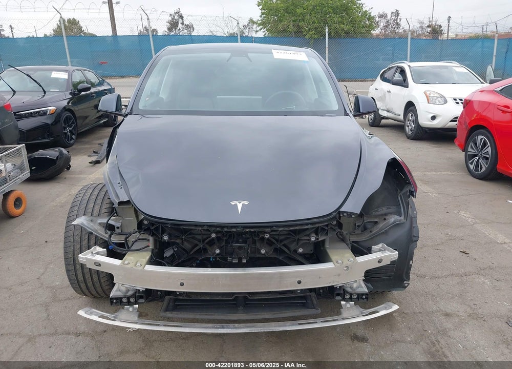 2021 TESLA MODEL Y VIN: 5YJYGDEE1MF217929