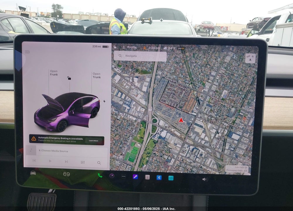 2021 TESLA MODEL Y VIN: 5YJYGDEE1MF217929