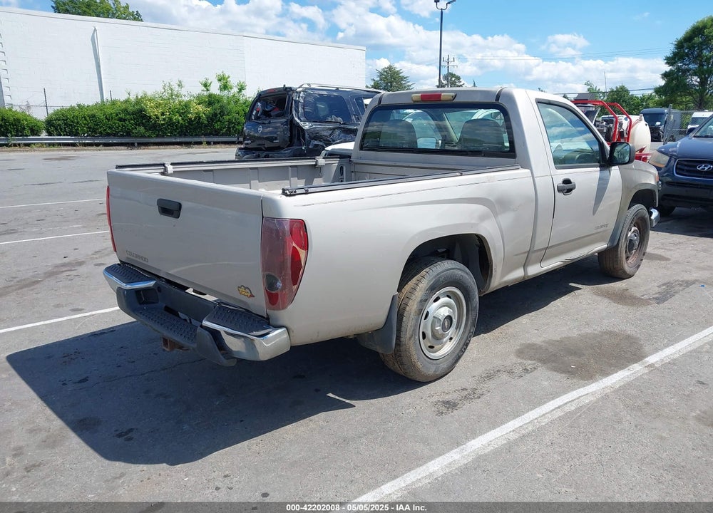 2005 CHEVROLET COLORADO VIN: 1GCCS148X58152499