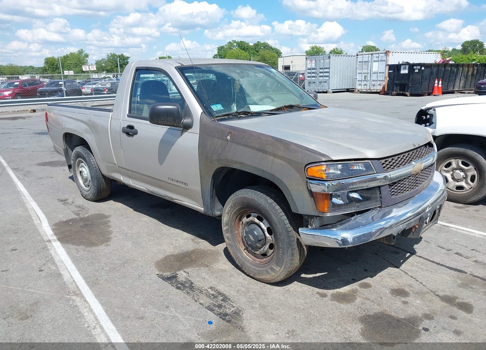 2005 CHEVROLET COLORADO VIN: 1GCCS148X58152499