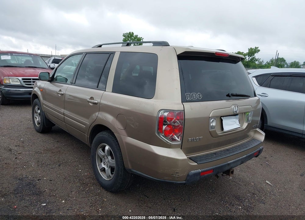 2006 HONDA PILOT EX-L VIN: 5FNYF18506B010075