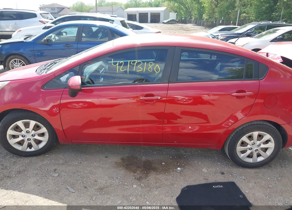 2014 KIA RIO LX VIN: KNADM4A35E6419100