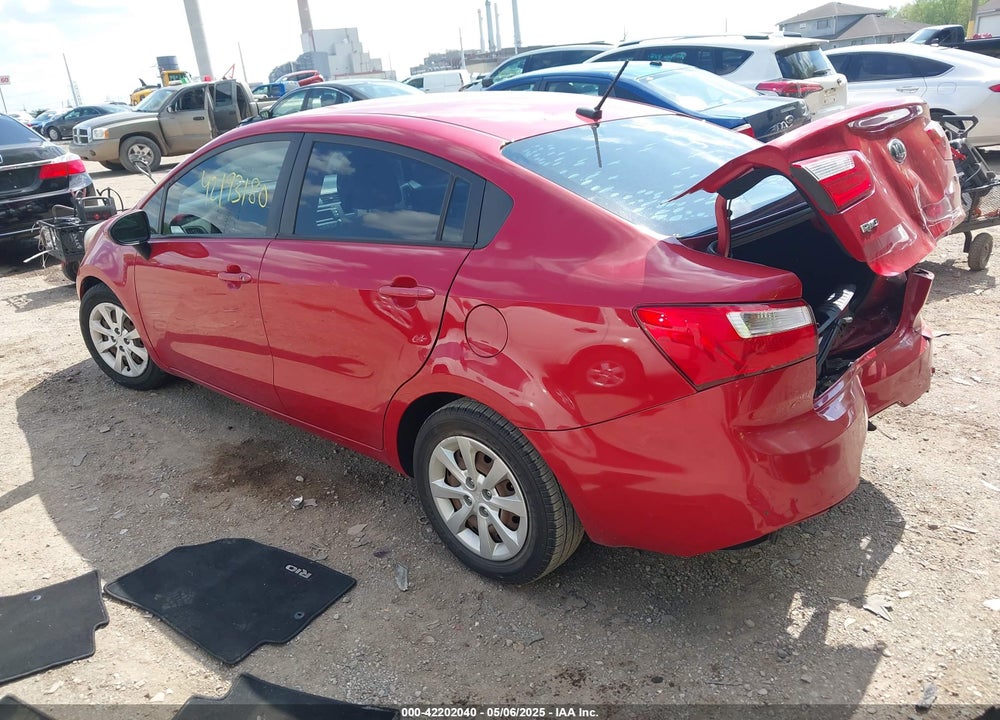 2014 KIA RIO LX VIN: KNADM4A35E6419100