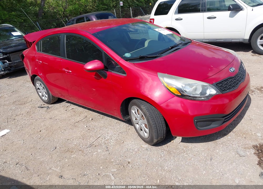 2014 KIA RIO LX VIN: KNADM4A35E6419100