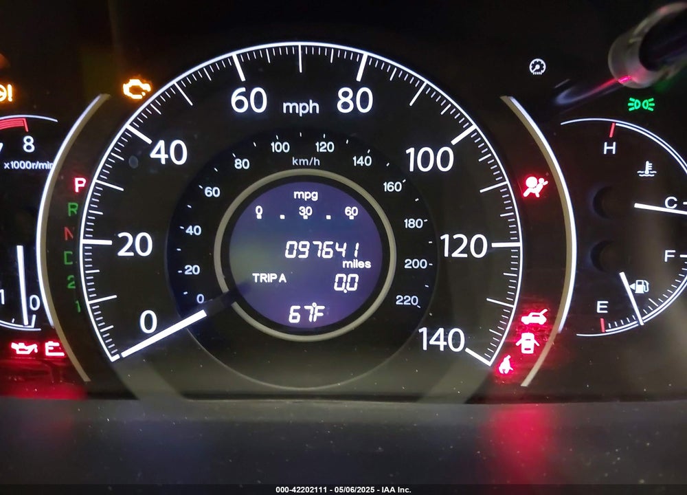 2013 HONDA CR-V EX-L VIN: 2HKRM4H75DH674934