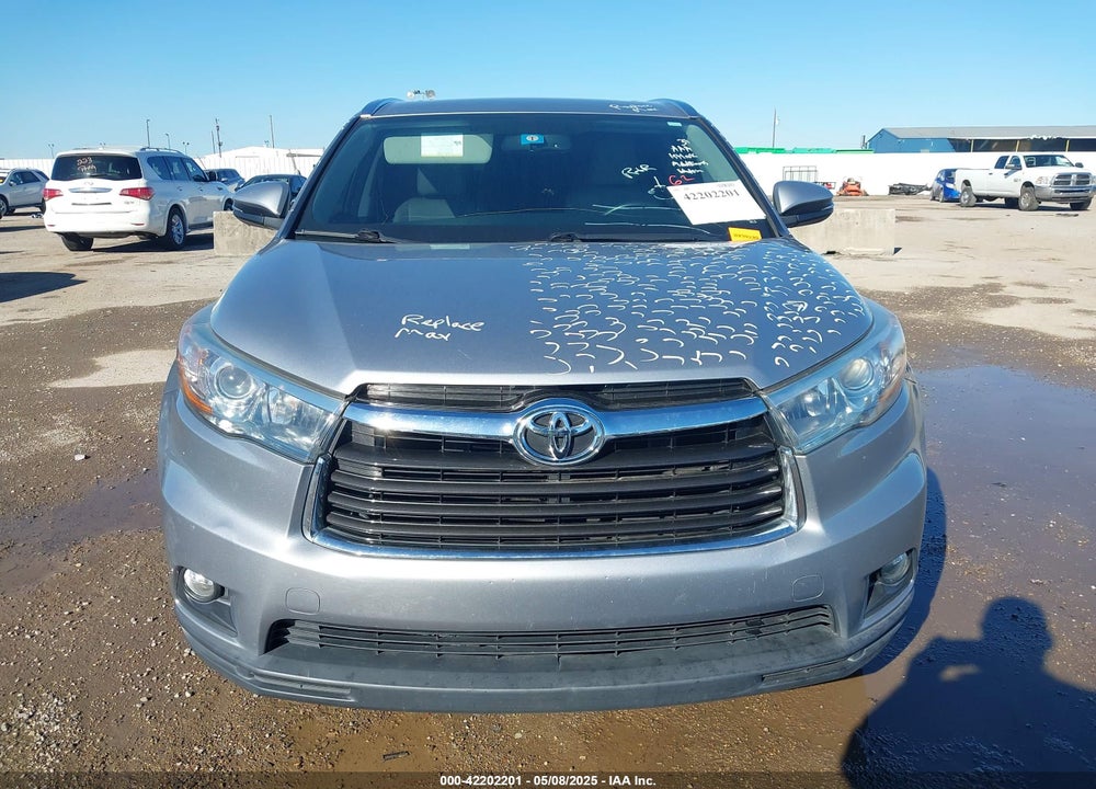 2016 TOYOTA HIGHLANDER VIN: 5TDKKRFH8GS502332