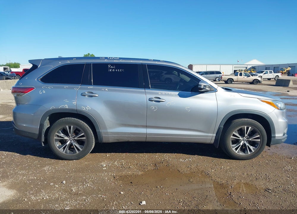 2016 TOYOTA HIGHLANDER VIN: 5TDKKRFH8GS502332