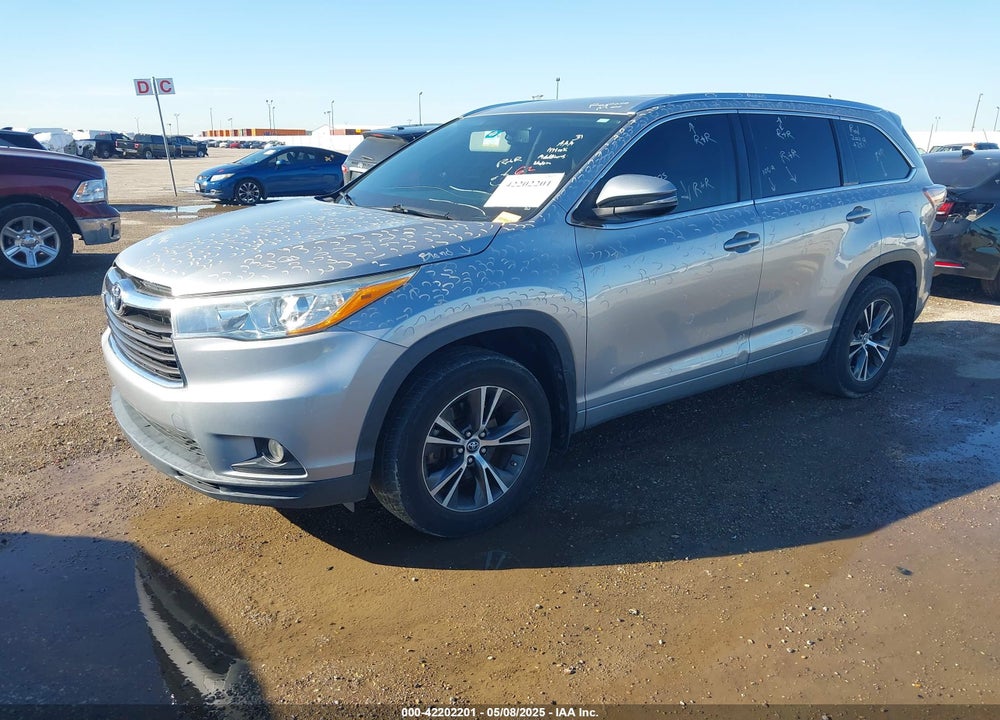 2016 TOYOTA HIGHLANDER VIN: 5TDKKRFH8GS502332
