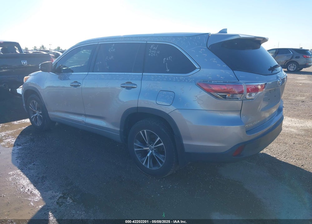2016 TOYOTA HIGHLANDER VIN: 5TDKKRFH8GS502332