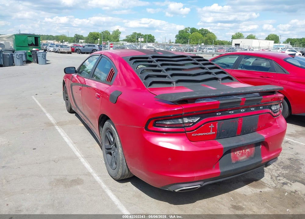 2015 DODGE CHARGER SE VIN: 2C3CDXBG3FH741059