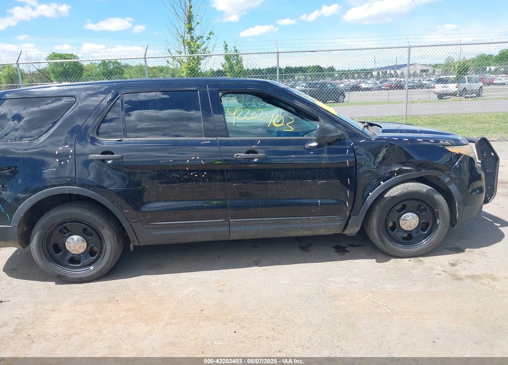 2014 FORD POLICE INTERCEPTOR SEDAN VIN: 1FM5K8AR3EGA55399