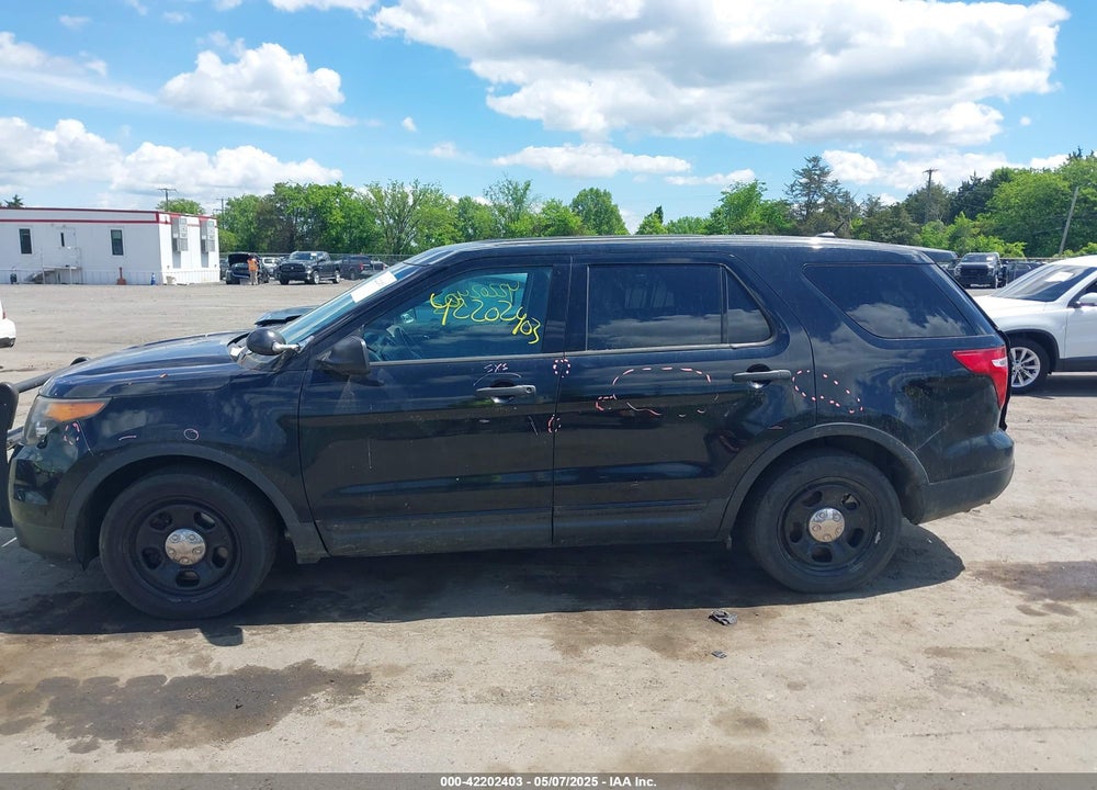 2014 FORD POLICE INTERCEPTOR SEDAN VIN: 1FM5K8AR3EGA55399