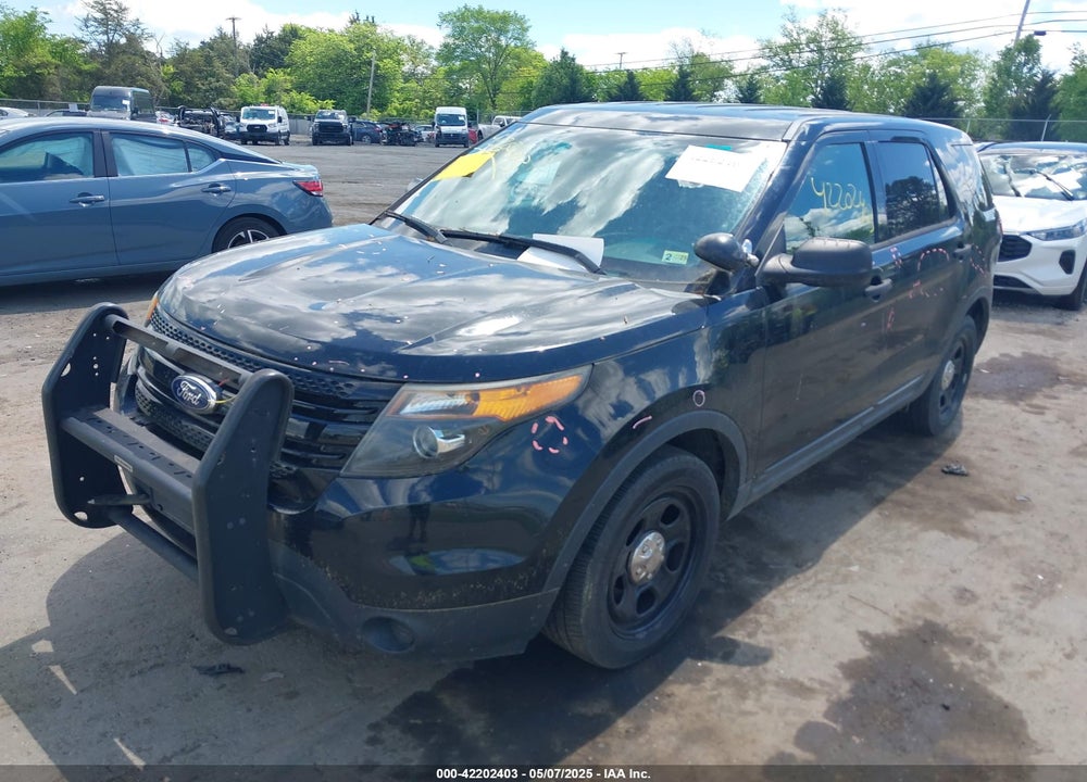 2014 FORD POLICE INTERCEPTOR SEDAN VIN: 1FM5K8AR3EGA55399