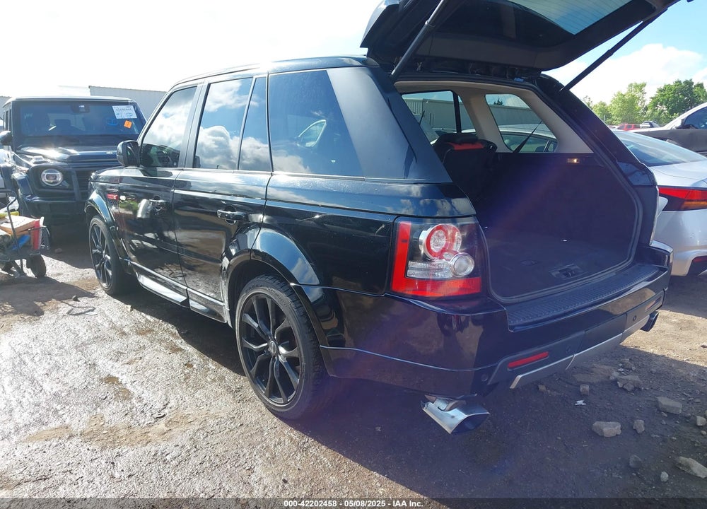 2012 LAND ROVER RANGE ROVER SPORT SUPERCHARGED VIN: SALSP2E42CA753225