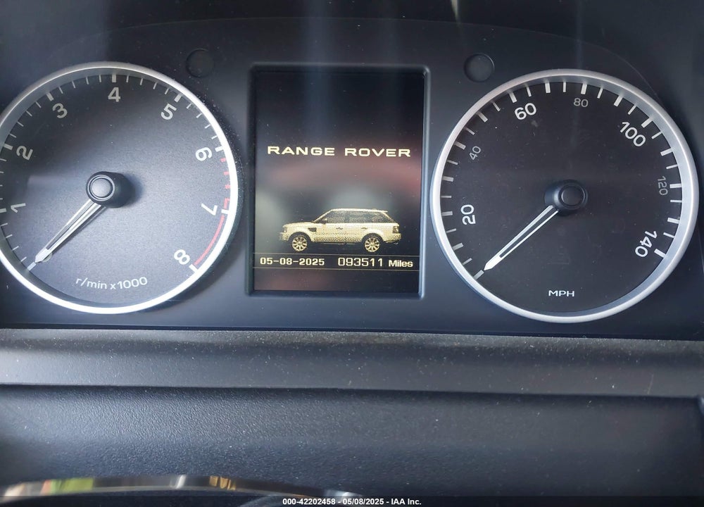 2012 LAND ROVER RANGE ROVER SPORT SUPERCHARGED VIN: SALSP2E42CA753225
