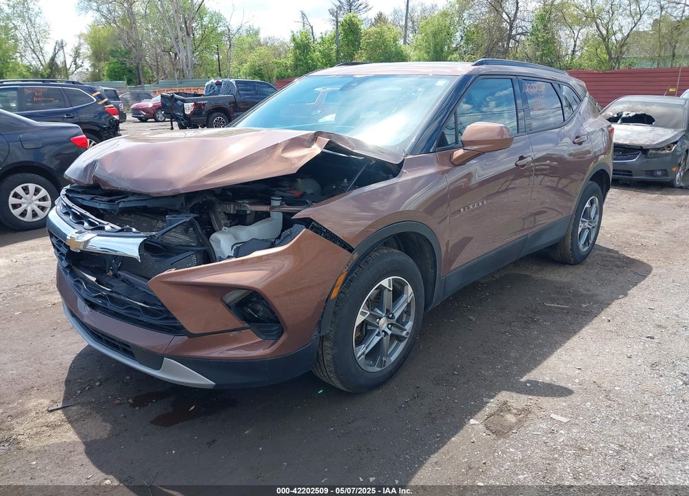 2024 CHEVROLET BLAZER VIN: 3GNKBCR4XRS165349