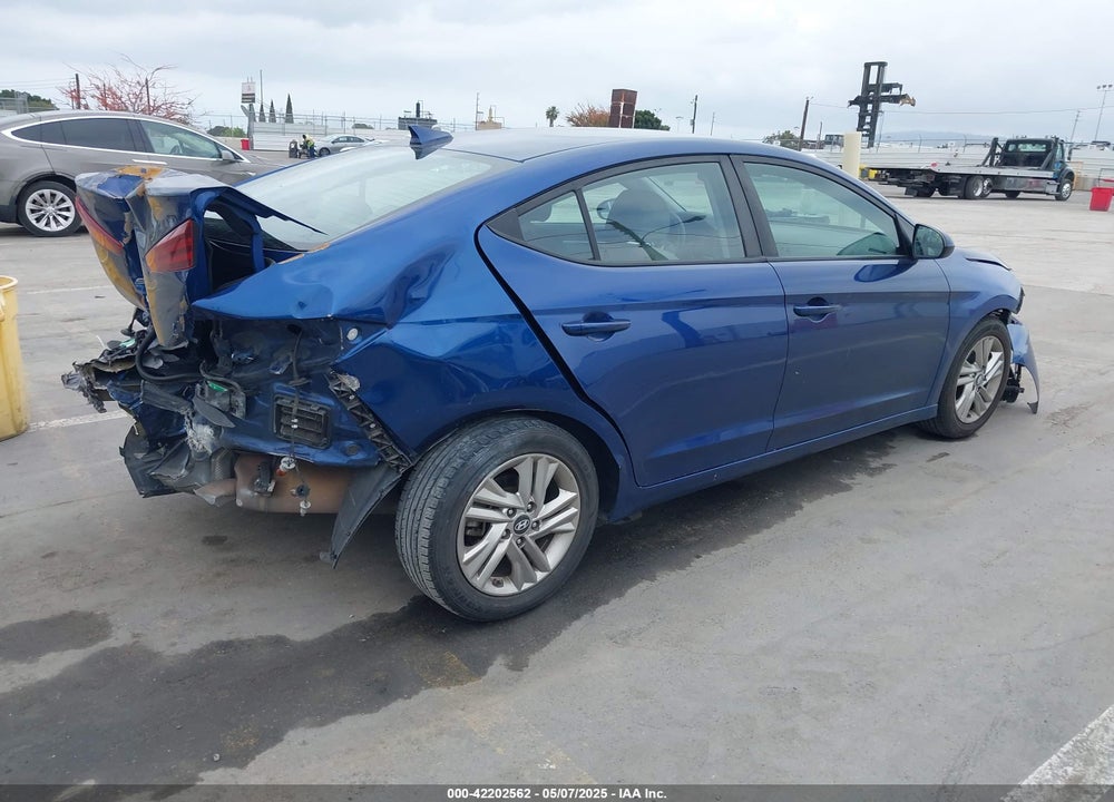 2019 HYUNDAI ELANTRA SEL VIN: 5NPD84LF9KH436109
