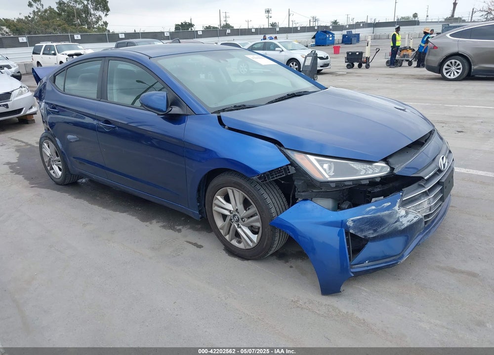 2019 HYUNDAI ELANTRA SEL VIN: 5NPD84LF9KH436109