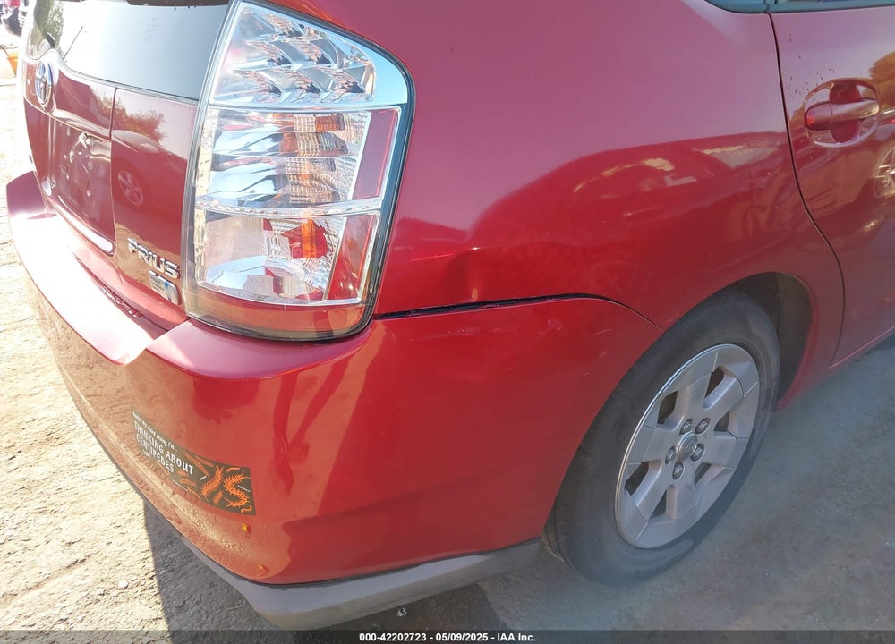 2008 TOYOTA PRIUS VIN: JTDKB20U983320302