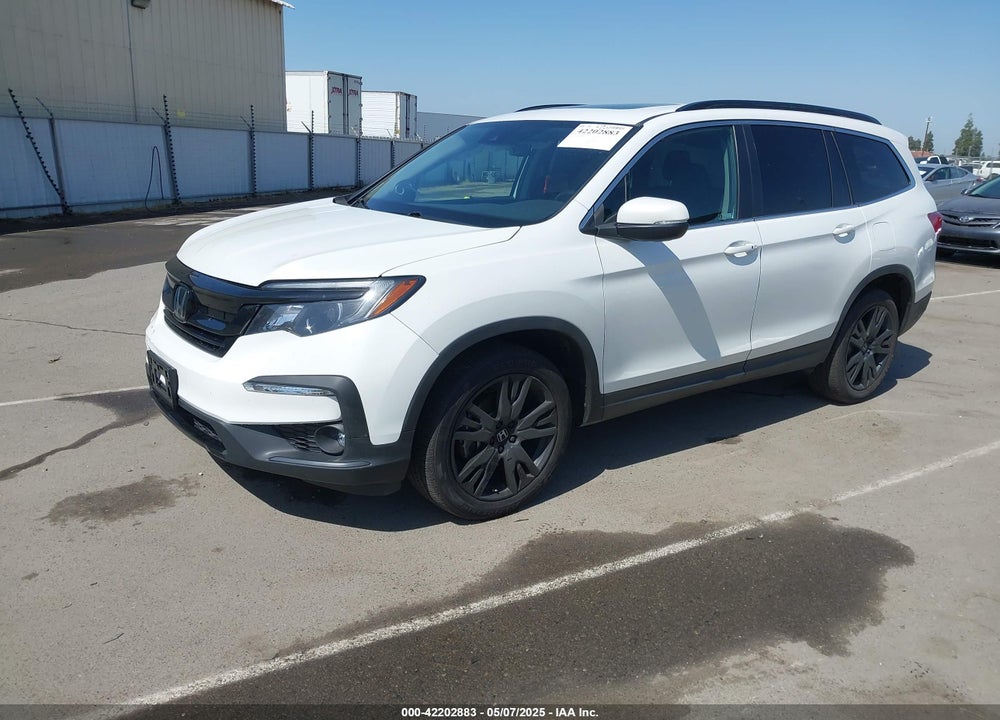 2022 HONDA PILOT VIN: 5FNYF6H2XNB060029