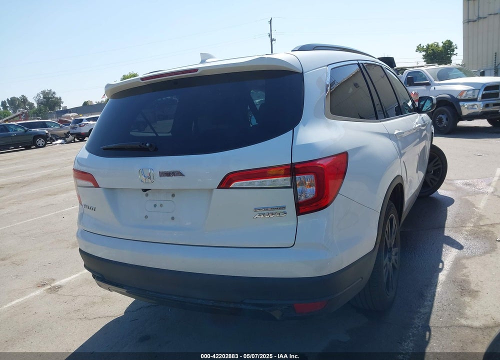 2022 HONDA PILOT VIN: 5FNYF6H2XNB060029