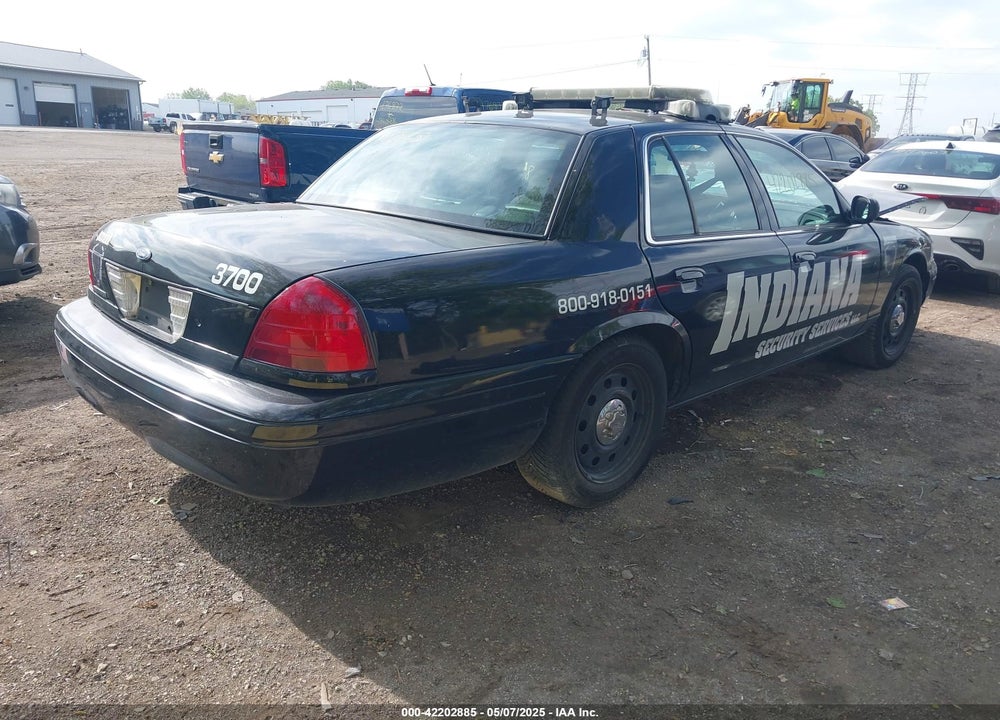 2010 FORD CROWN VICTORIA POLICE/POLICE INTERCEPTOR VIN: 2FABP7BV8AX143700
