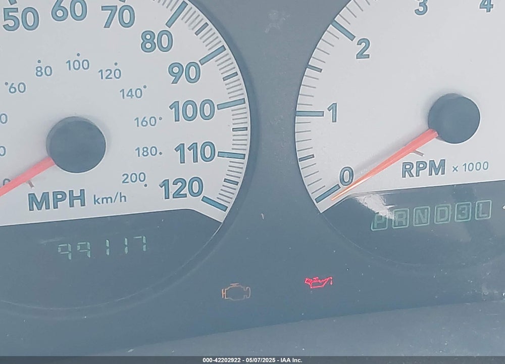 2005 DODGE GRAND CARAVAN SXT VIN: 2D4GP44L85R596416