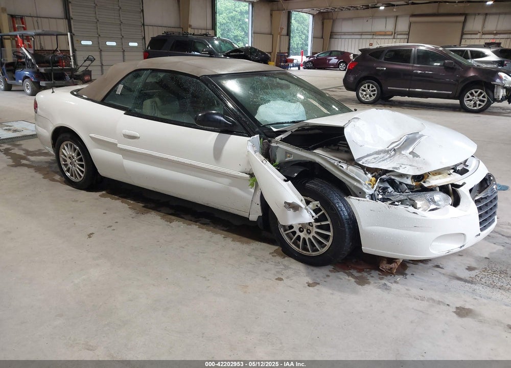 2004 CHRYSLER SEBRING LXI VIN: 1C3EL55R64N267979