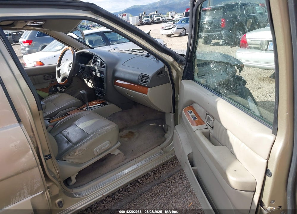 2002 INFINITI QX4 LUXURY VIN: JNRDR09Y62W251203