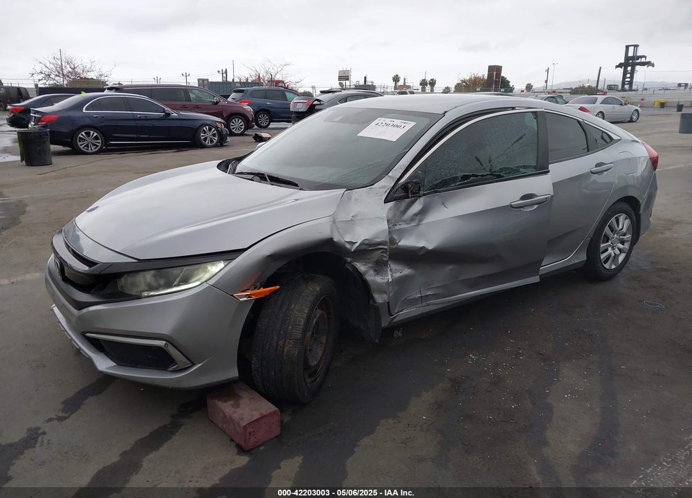 2019 HONDA CIVIC VIN: 2HGFC2F63KH558675
