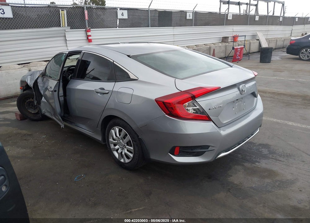 2019 HONDA CIVIC VIN: 2HGFC2F63KH558675