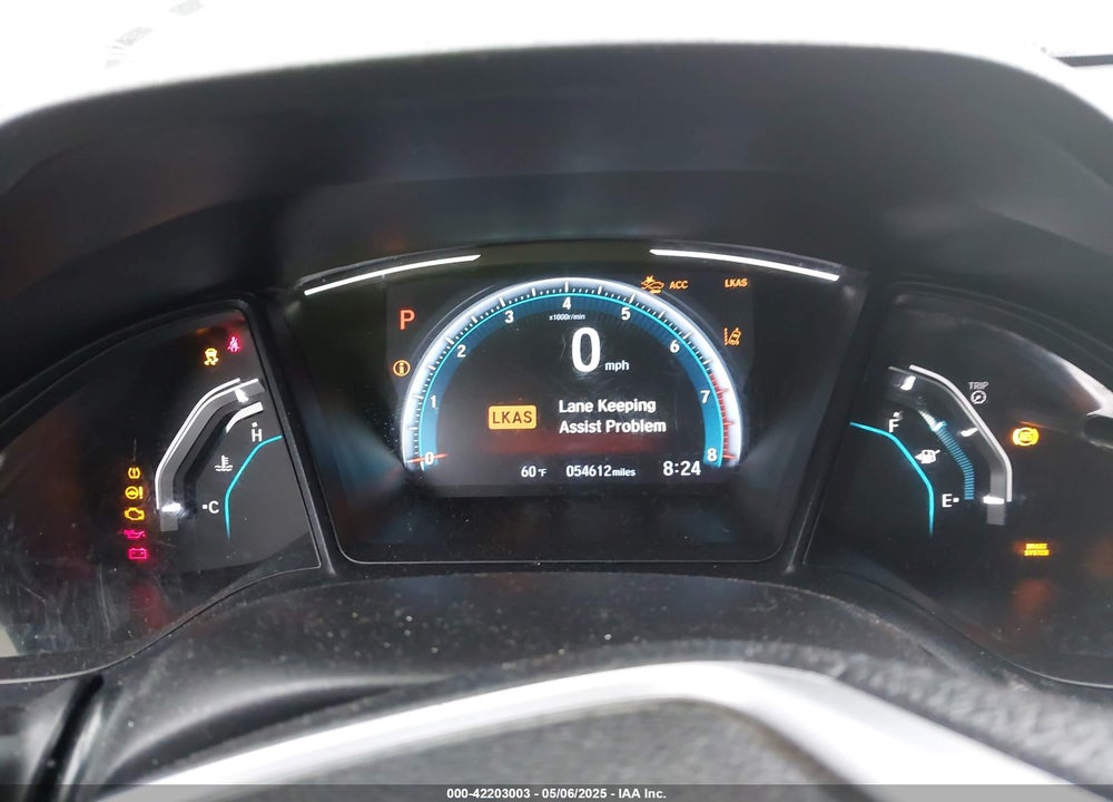 2019 HONDA CIVIC VIN: 2HGFC2F63KH558675