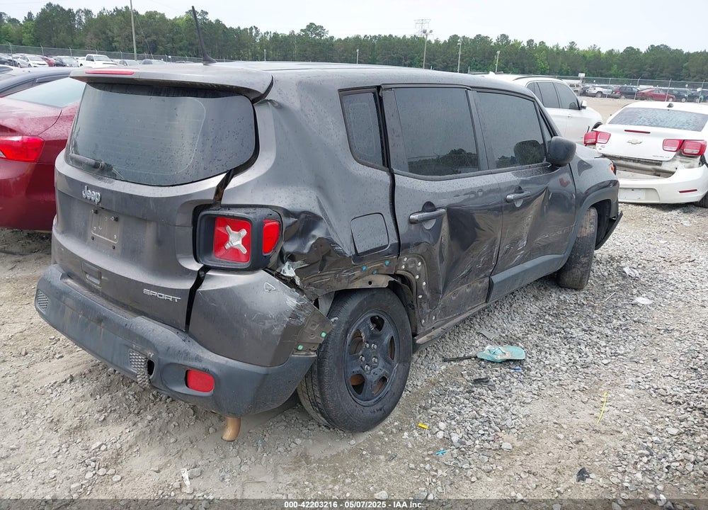 2018 JEEP RENEGADE VIN: ZACCJAAB2JPG70452