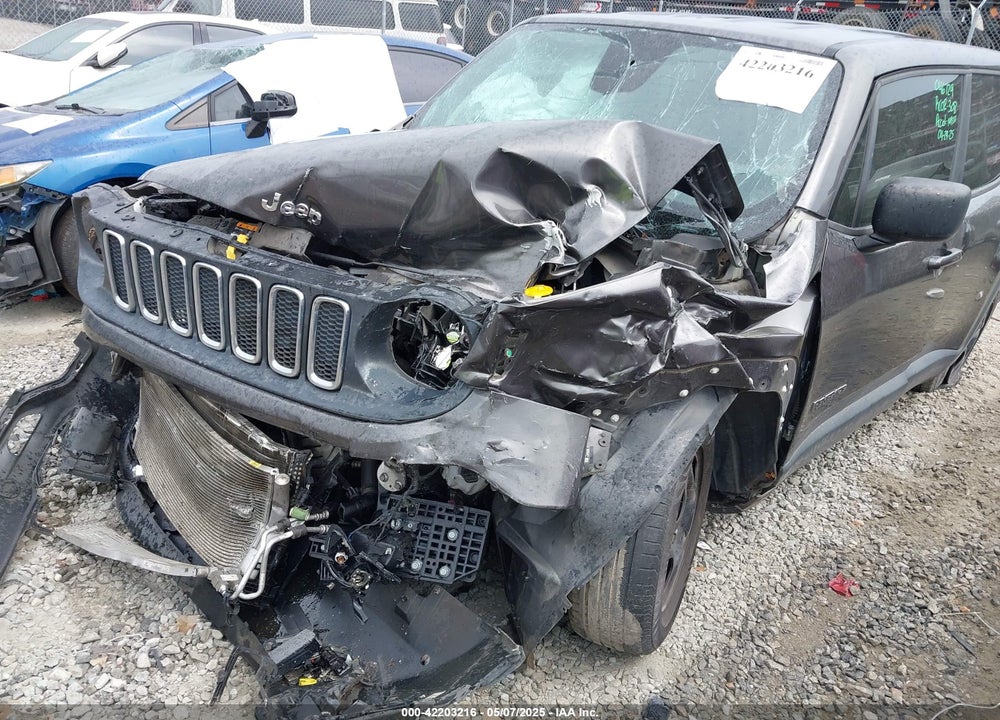 2018 JEEP RENEGADE VIN: ZACCJAAB2JPG70452
