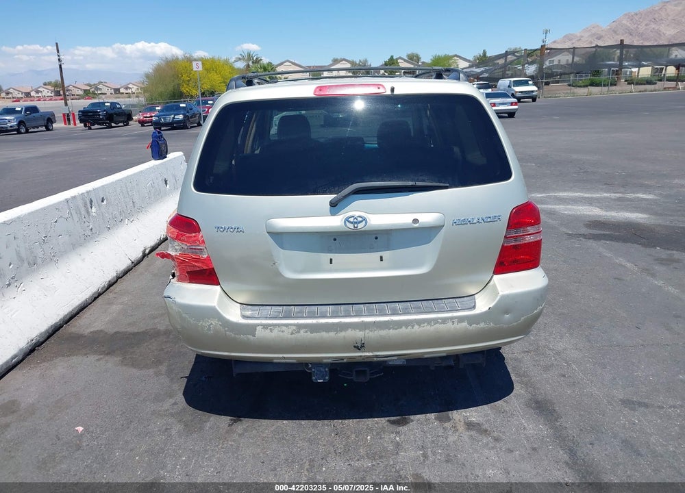 2003 TOYOTA HIGHLANDER VIN: JTEGD21A030060835