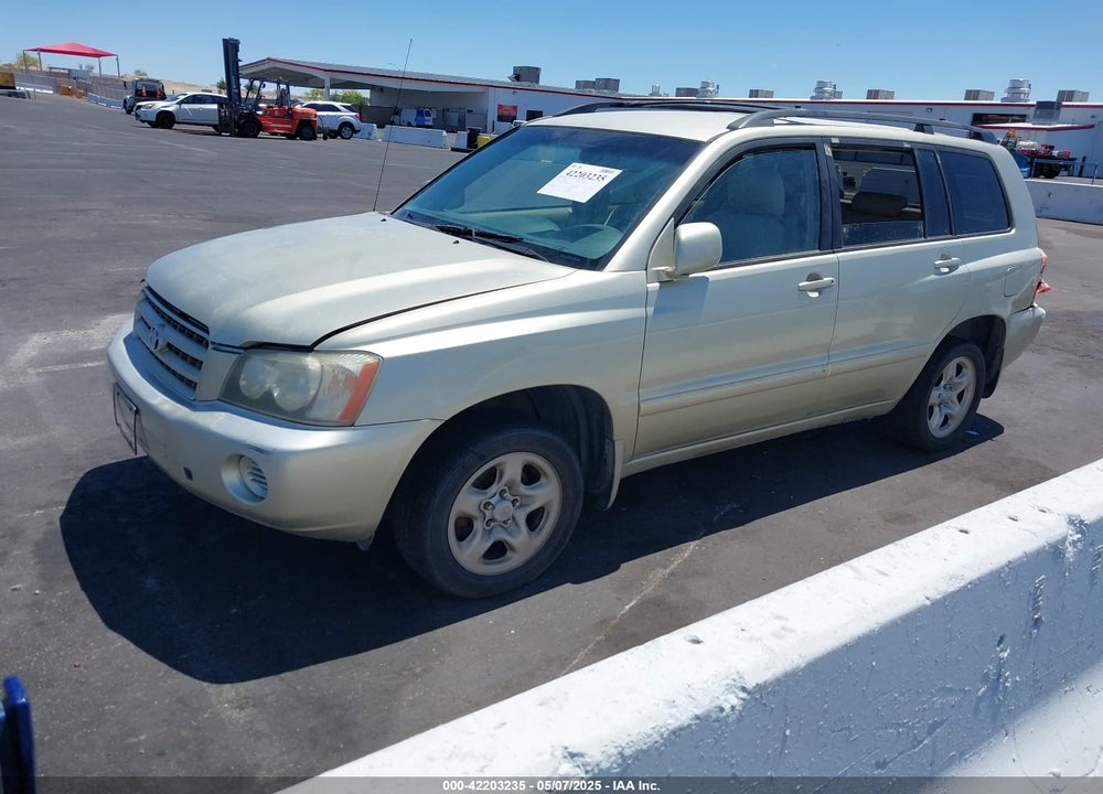 2003 TOYOTA HIGHLANDER VIN: JTEGD21A030060835