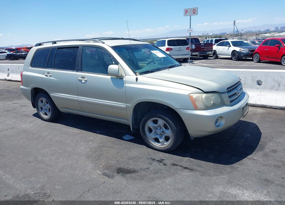 2003 TOYOTA HIGHLANDER VIN: JTEGD21A030060835