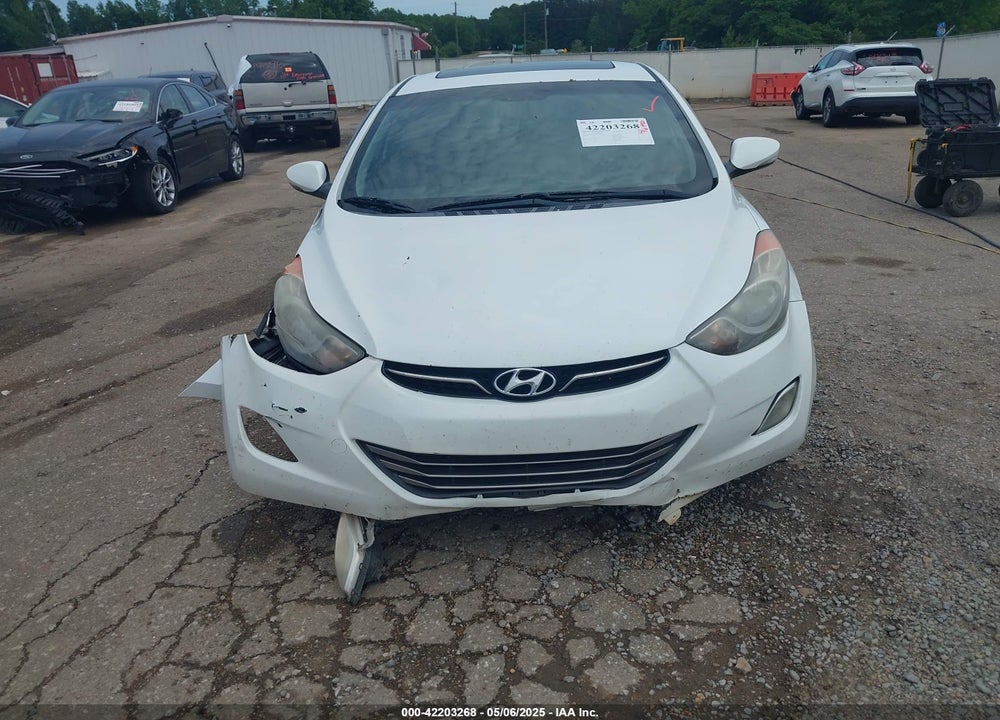 2012 HYUNDAI ELANTRA LIMITED VIN: 5NPDH4AE2CH085037