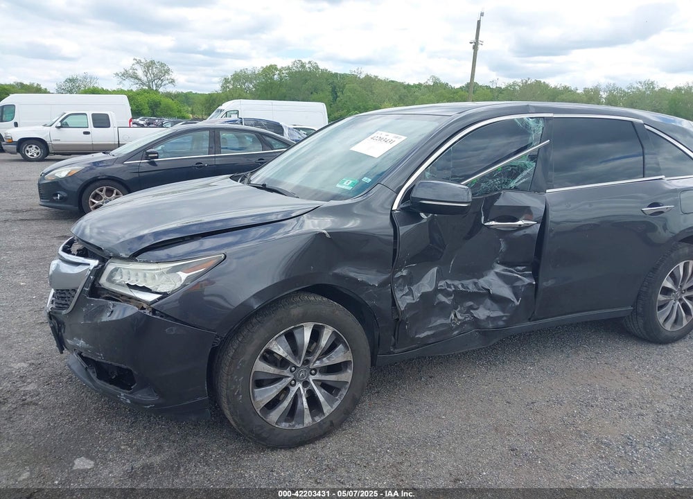 2014 ACURA MDX TECHNOLOGY PACKAGE VIN: 5FRYD3H40EB002628