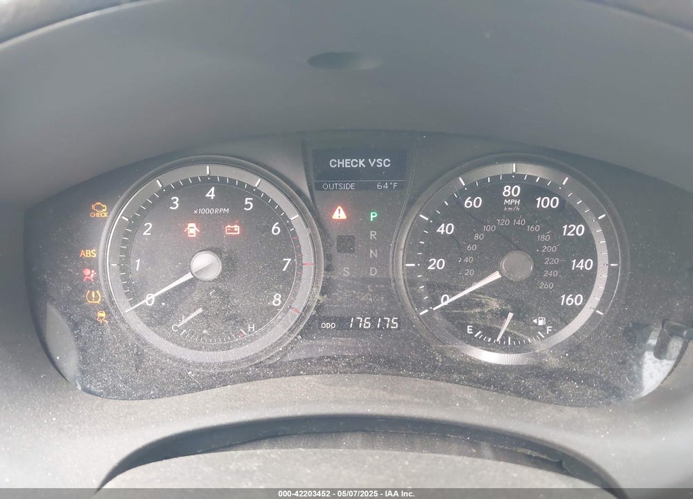 2007 LEXUS ES350 VIN: JTHBJ46G472012456