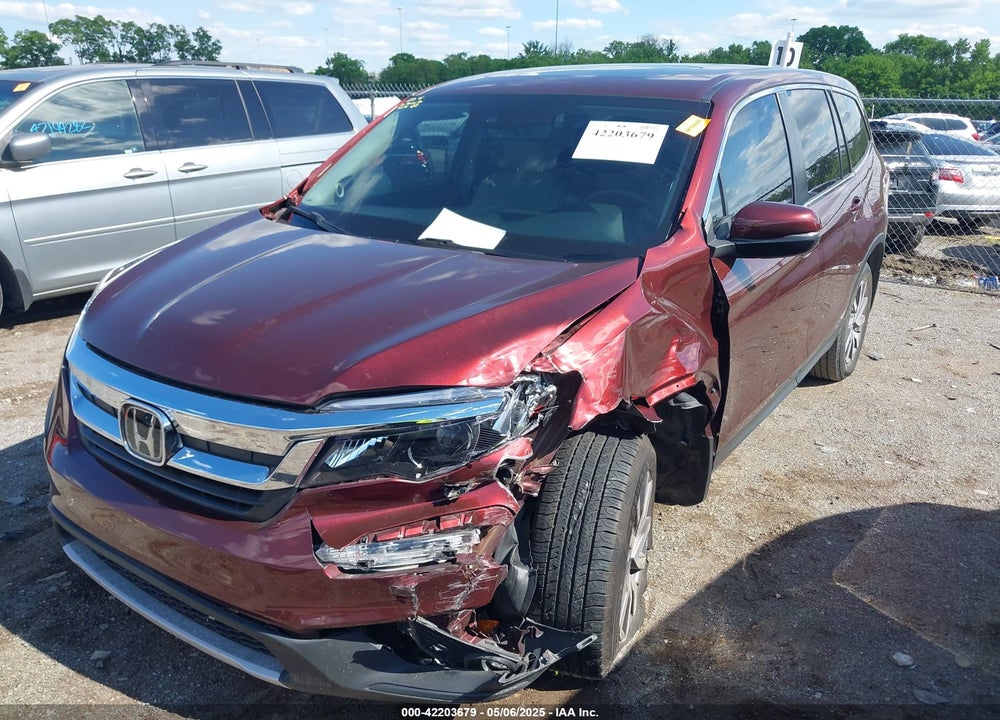 2021 HONDA PILOT 2WD EX-L VIN: 5FNYF5H5XMB042472