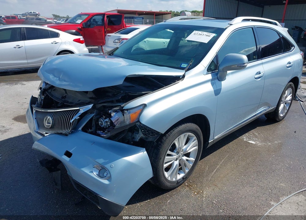 2010 LEXUS RX 450H VIN: JTJBC1BA2A2013721