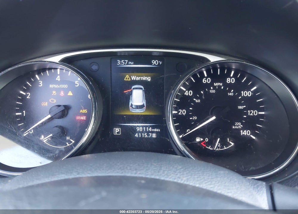 2016 NISSAN ROGUE VIN: 5N1AT2MT9GC789913