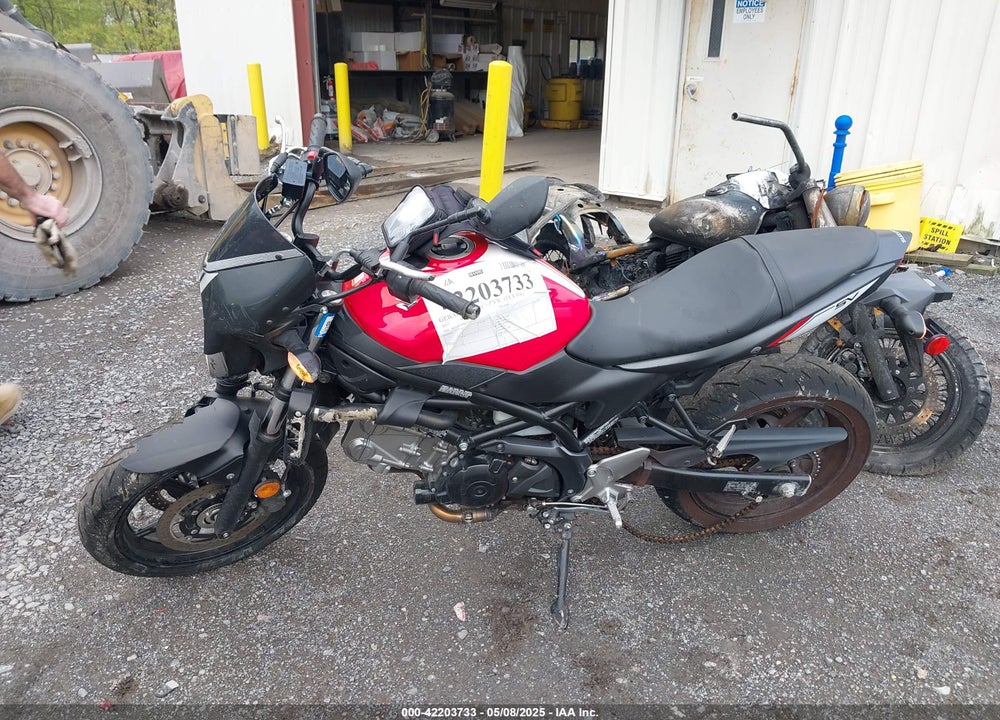 2017 SUZUKI SV650 VIN: JS1VP55A5H2100038